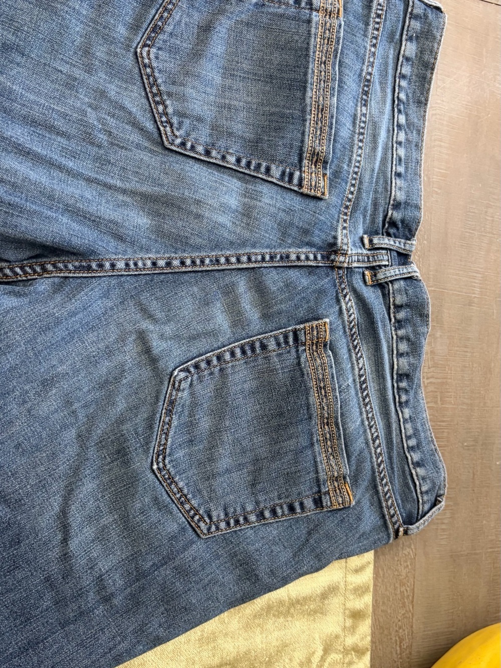 Eddie Bauer Slim Straight Blue Denim Jeans - Picture 12 of 13